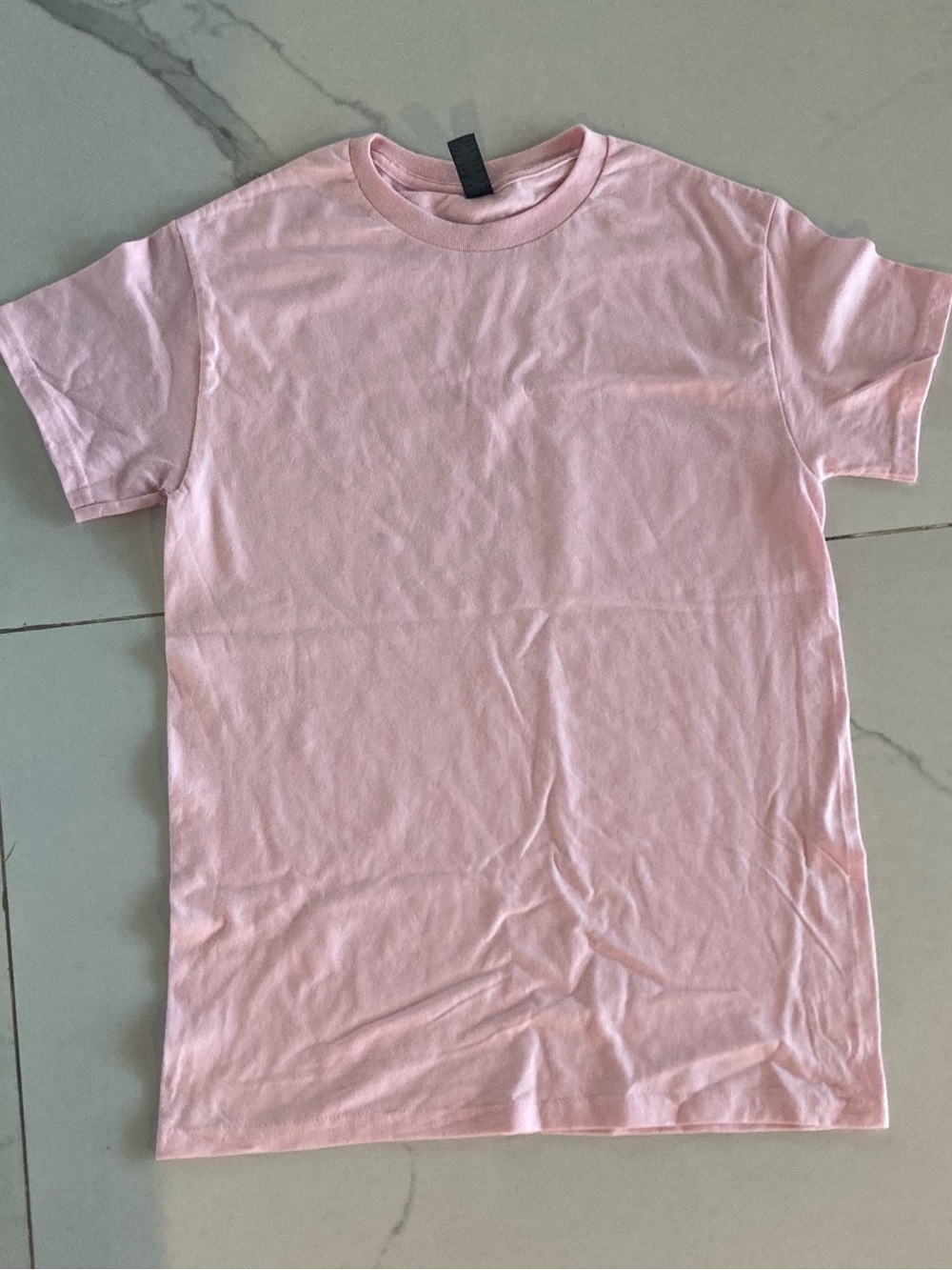 Women's Classic Crew Neck T-Shirt - Light Pink